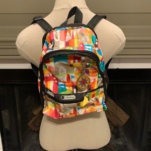 LeSportsac It’s a small world/Disney backpack in like new condition. Limited🌍